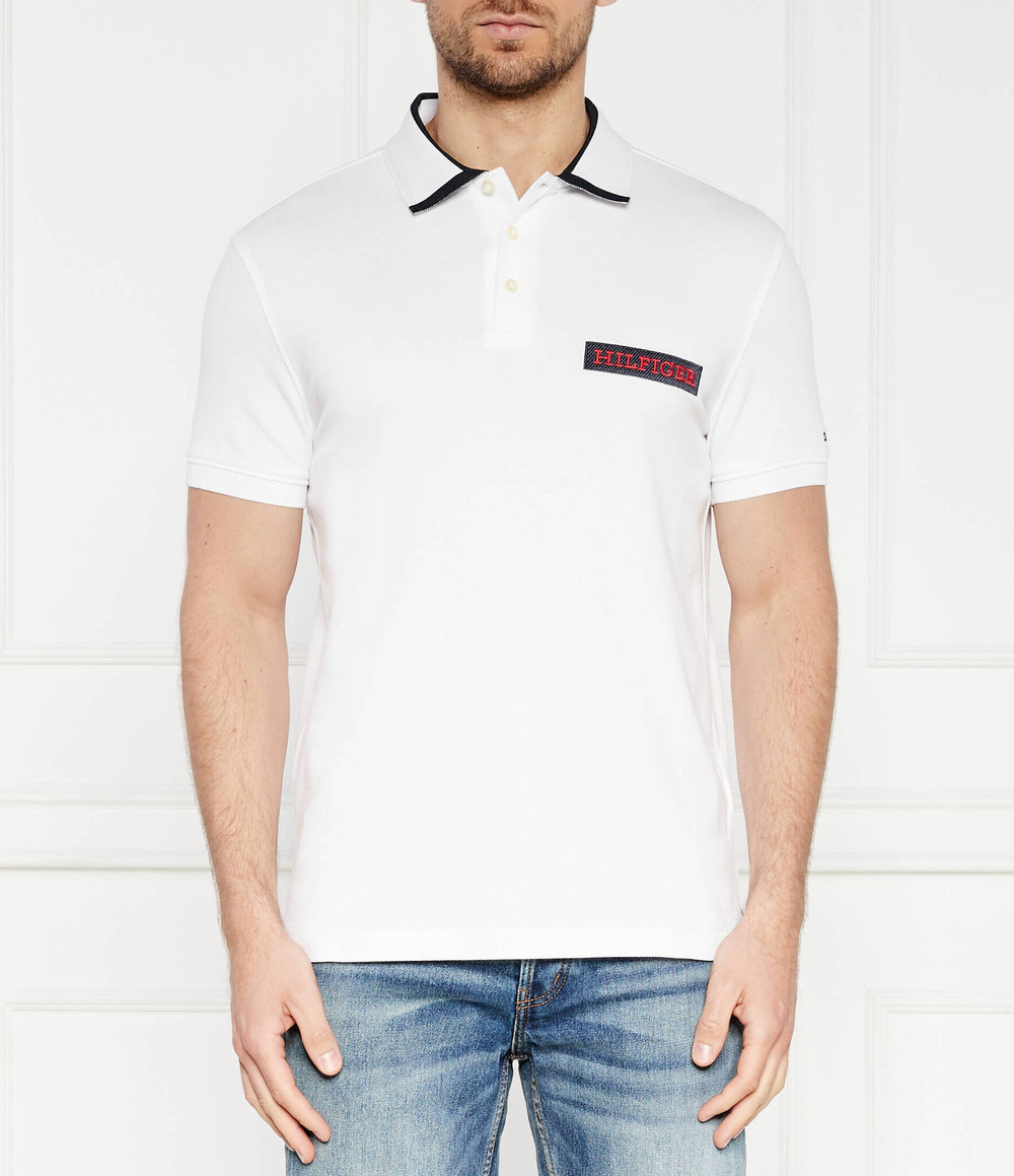 Поло EMBRO Tommy Hilfiger - белый(MW0MW34786)