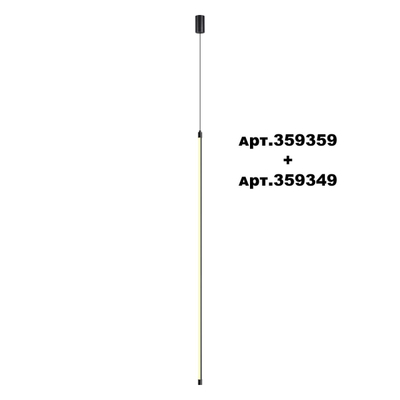 359349 KONST NT24 056 черный Светильник линейный светодиодный IP20 LED 20W 170-265V 3000K 1540Лм VITZ