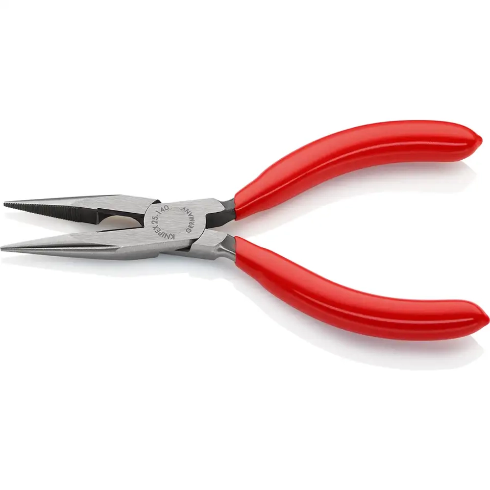 Длинногубцы чернёные 140 мм Knipex 25 01 140