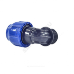 Отвод компрессионный ПЭ Дн 32х1/2"х90гр НР Ру16 RTP (РосТурПласт) 11559