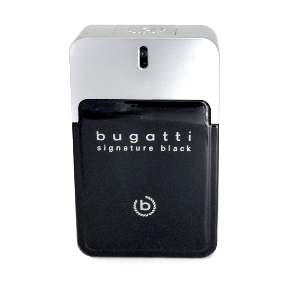 Bugatti Signature Black — туалетная вода для мужчин. Элегантный аромат на каждый день.