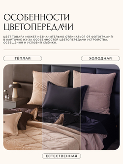 Комплект постельного белья Сатин Velvet Premium/Вельвет Премиум с Одеялом VP009