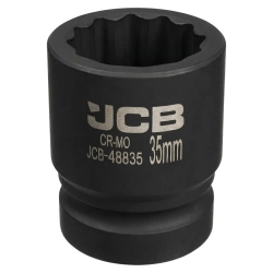 Головка ударная 1''12гр 35мм JCB JCB-48835