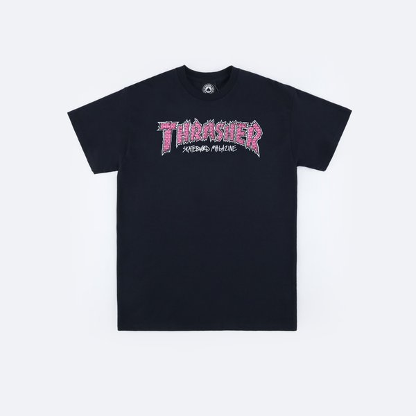 Футболка Thrasher Brick T-Shirt (black) артикул: - купить в магазине Дайс