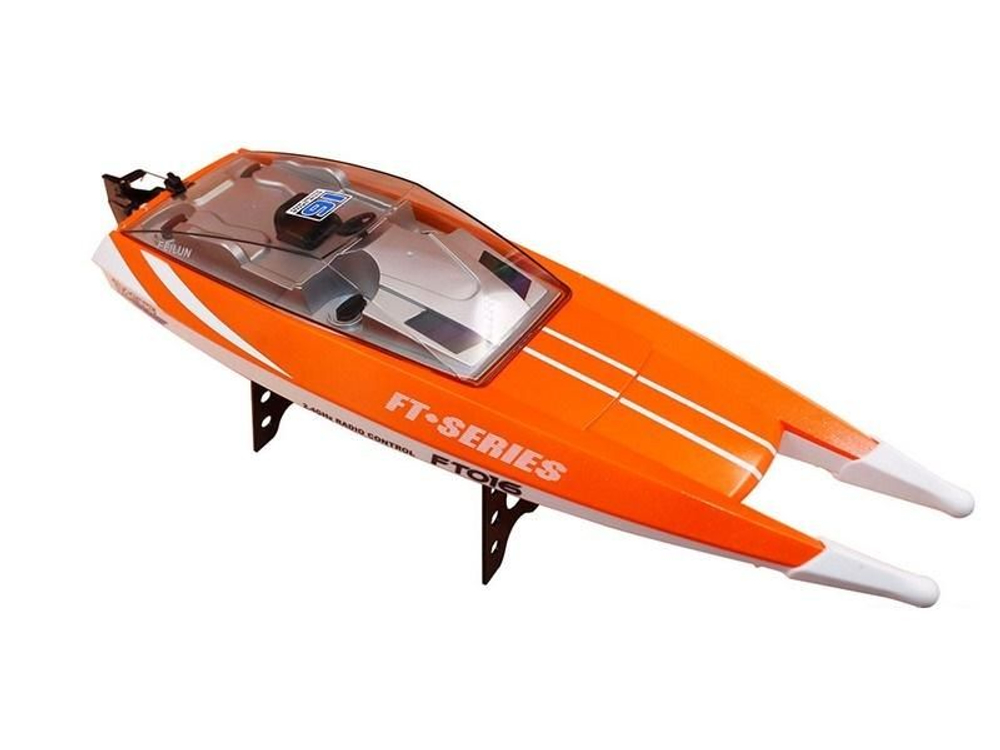 Радиоуправляемый катер Feilun FT016 Racing Boat orange RTR 2.4G - FT016