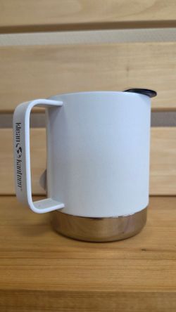 Термокружка Klean Kanteen Camp Mug 12oz (355 мл) White (вмятина на донышке)
