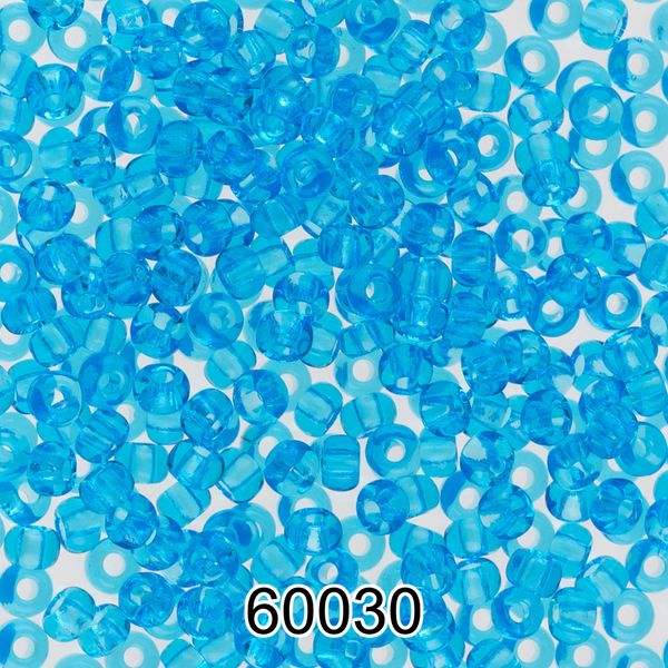 Бисер Preciosa 10/0 (2.3 мм), 500 г, 60030(Ф178) голубой