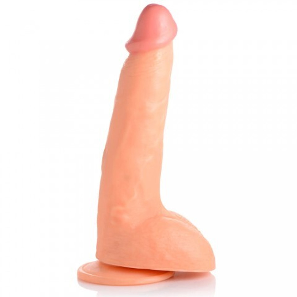 Реалистичный фаллоимитатор с мошонкой Master Cock Beefy Brad 9" Dildo, бежевый, 22.4х5 см