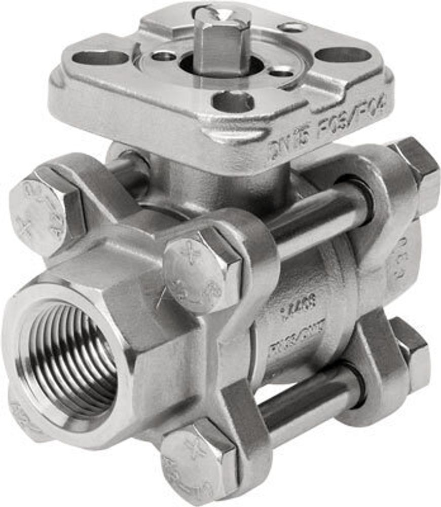 VZBA-1/4"-GG-63-T-22-F0304-V4V4T Шаровой кран VZBA-1/4"-GG-63-T-22-F0304-V4V4T Шаровой кран