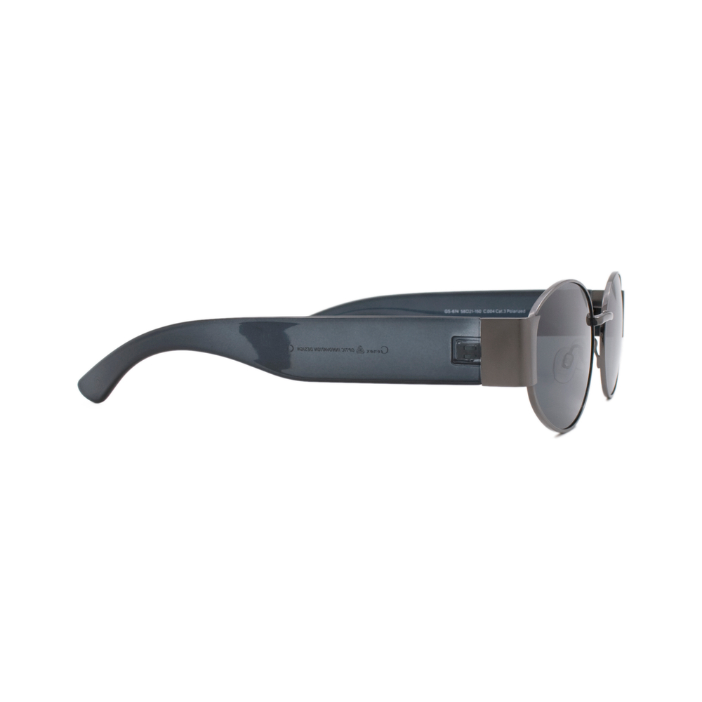 Очки Genex Sunglasses 674 c.004 овальные стальные с синим