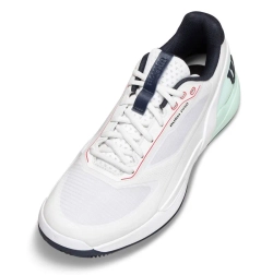 Теннисные кроссовки Wilson Rush Pro 5 Clay - white/bay/fiery cor