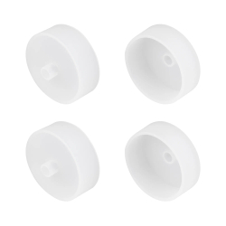 Заглушка WPH-FLEX-D40-360deg WHITE с отверстием (Arlight, Силикон) 047249