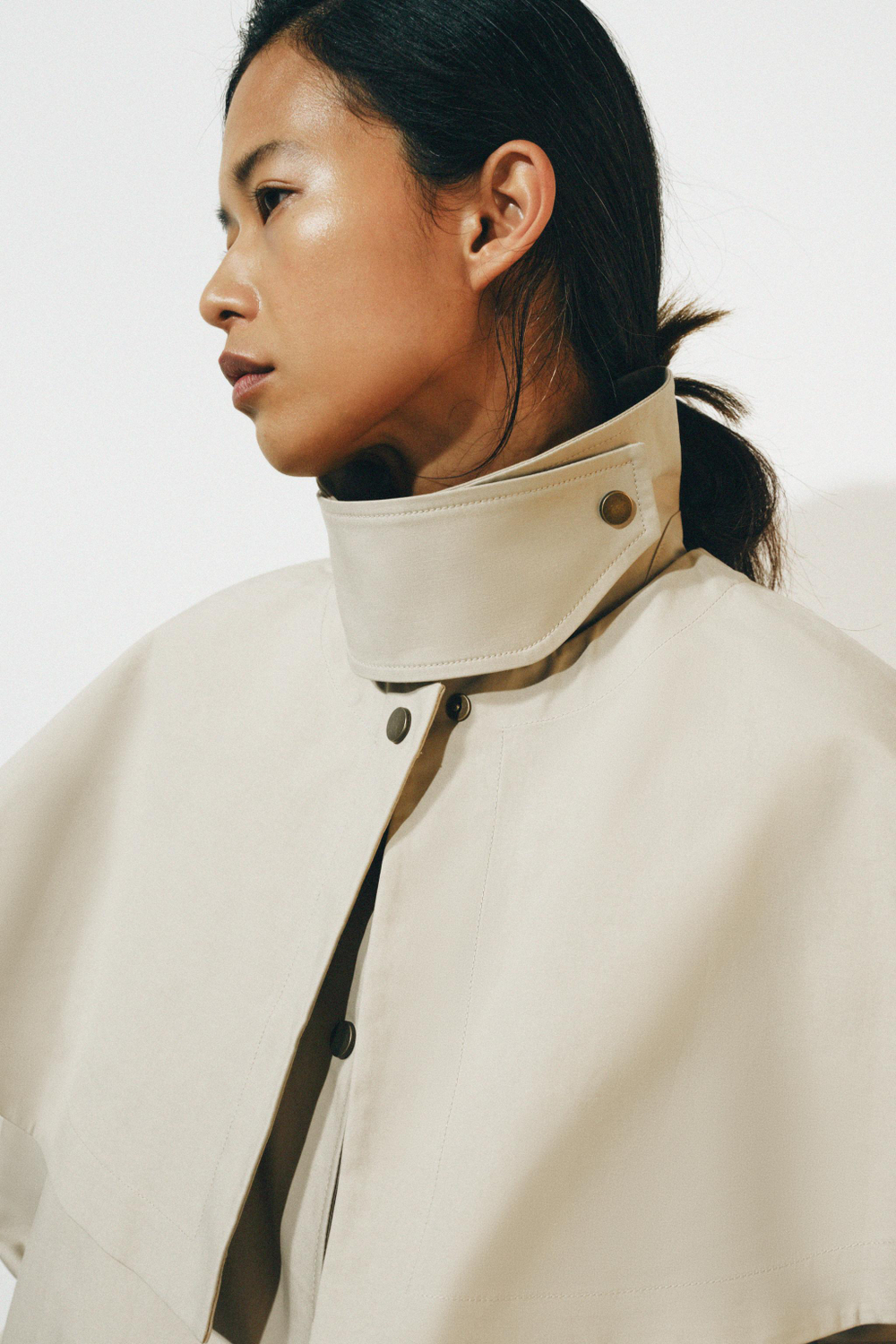 ТРЕНЧ С НАКИДКОЙ — ZW COLLECTION — ZARA