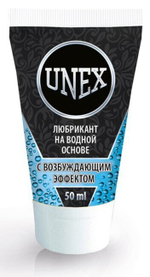 Возбуждающий лубрикант Unex на водной основе , 50 мл (Цвет: прозрачный)