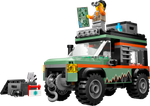 Конструктор Лего Сити Внедорожный горный грузовик 60447 | LEGO City Off-Road Mountain Truck для экспедиций 221 деталь 6+