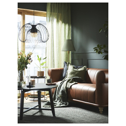 IKEA DYTÅG (ИКЕА ДУТОГ) — Штора, на ленте/зеленая, 2 шт, 145x300 см, фото 3