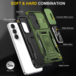 Чехол Safe Case с кольцом и защитой камеры для Samsung Galaxy S25 FE