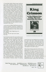 King Crimson / The Elements (2017 Tour Box)(2CD)