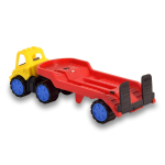 Пластмассовая игрушечная машина Toy Bibib "Эвакуатор маленький" (35*12*10 см), сетка