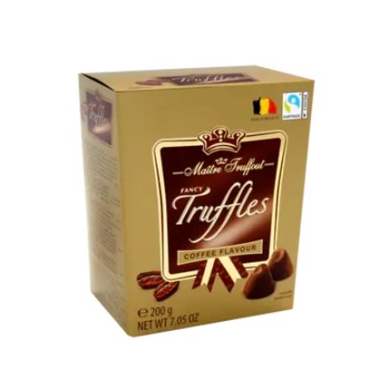 Maitre Truffout, шоколадный трюфель с кофейной начинкой 200г