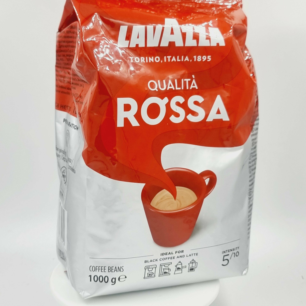 Кофе в зернах Lavazza Qualita Rossa средней обжарки  1000 г (Италия)