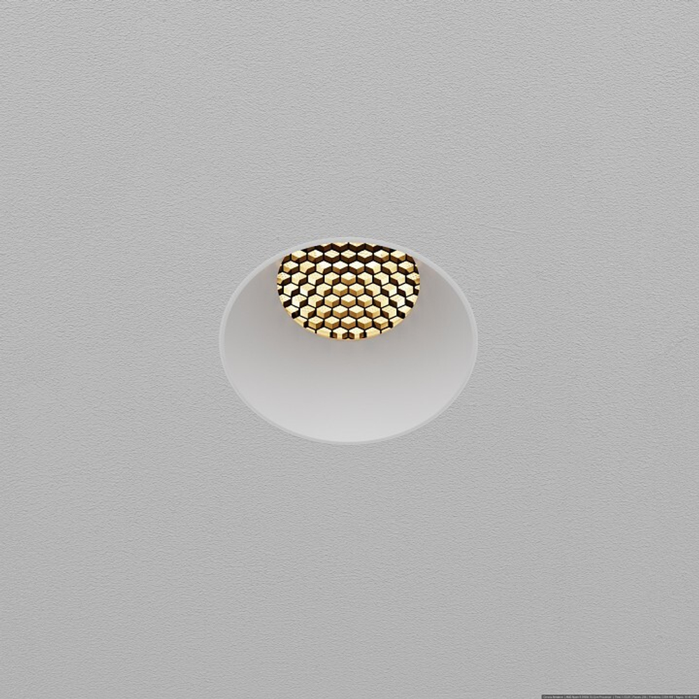 Встраиваемый светильник Maytoni  DL119-10W-2.7K-TRS-W