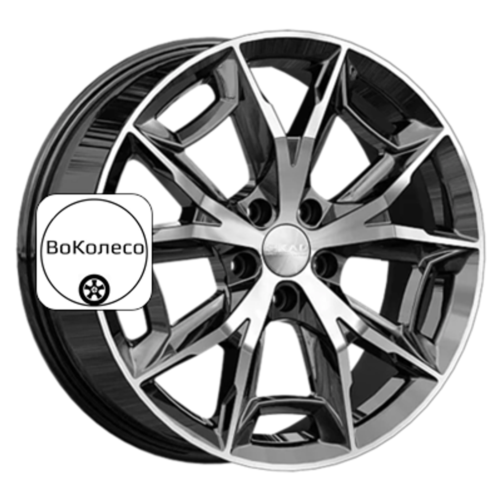 7,5x19/5x114,3 ET40 D60,1 Паркер (КЛ382) Алмаз СКАД