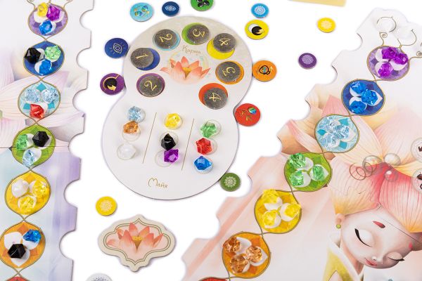 Игра настольная, Чакра с дополнением Инь и Ян, Эврикус BG-17058
