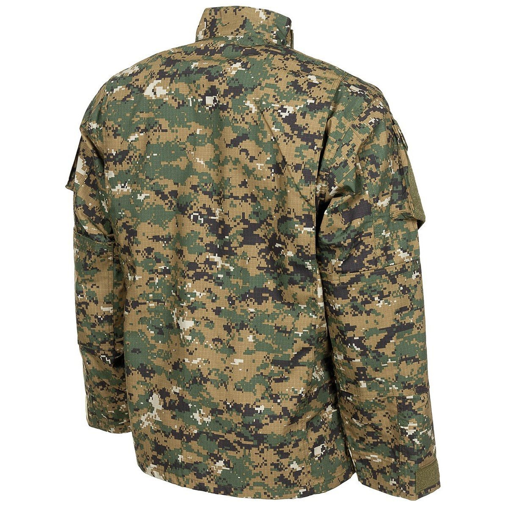 Рубашка полевая U.S. ACU Shirt rip-stop DIGITAL WOODLAND
