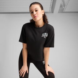 Футболка женская PUMA PUMA CLASS Relaxed Crop Tee
