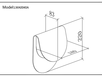 Светильник настенный JY INFINITY, LW-A0040A-WH-WW