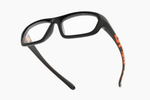 Спортивные очки с диоптриями Demetz Softness R / Black Orange / для подростков старше 10 лет
