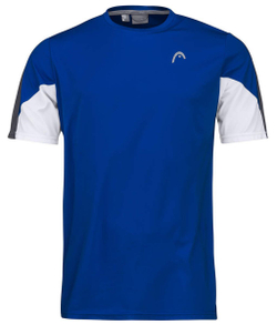 Футболка для мальчика теннисная Head Club 22 Tech T-Shirt B - небесный