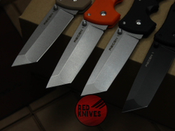 Нож Cold Steel Recon 1 TANTO G10 (V2025) - черная рук., стоунвош клинок
