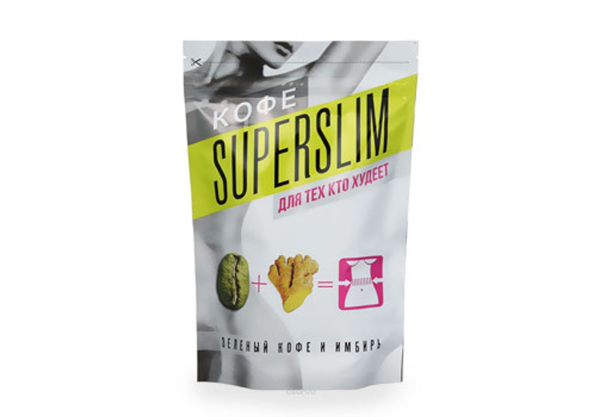 Напиток кофейный с зеленым кофе и имбирем "КОФЕ Superslim", 42г