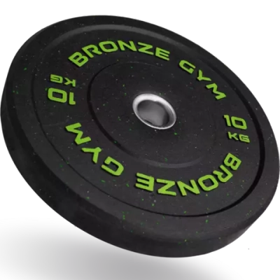 Диск бамперный  BRONZE GYM 10КГ Д50