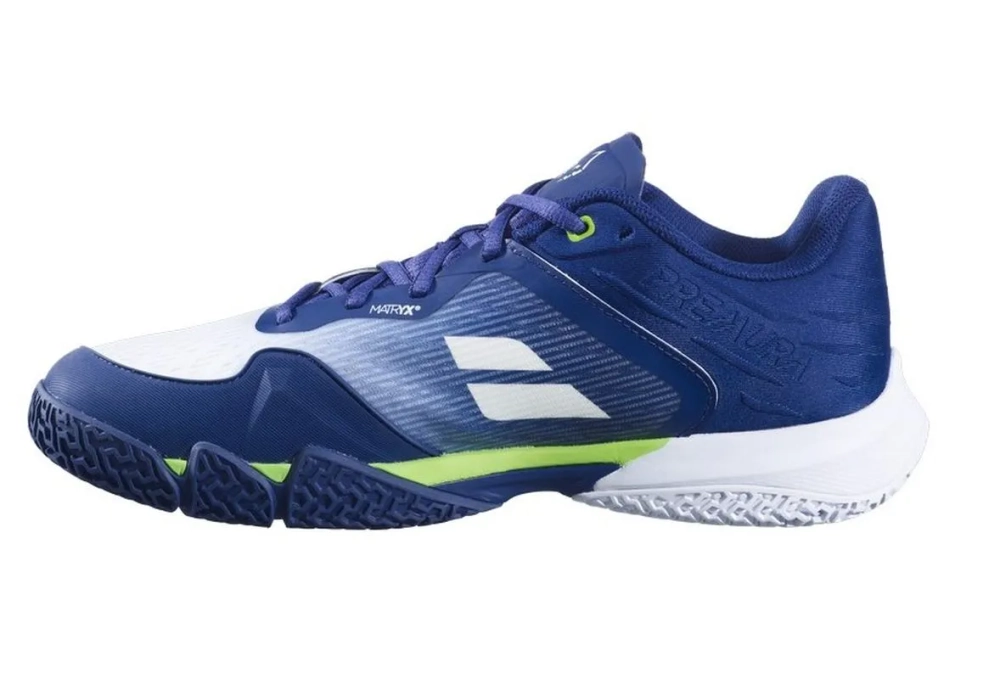 Мужские кроссовки для Padel Babolat Premura 3 Lebron - blue depths/green flash