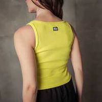 Топ "Bb team yellow" женский