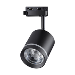 358801 PORT NT21 236 черный Светильник трековый однофазный трехжильный IP20 LED 15W 1300Лм 4000K 85-265V ARUM