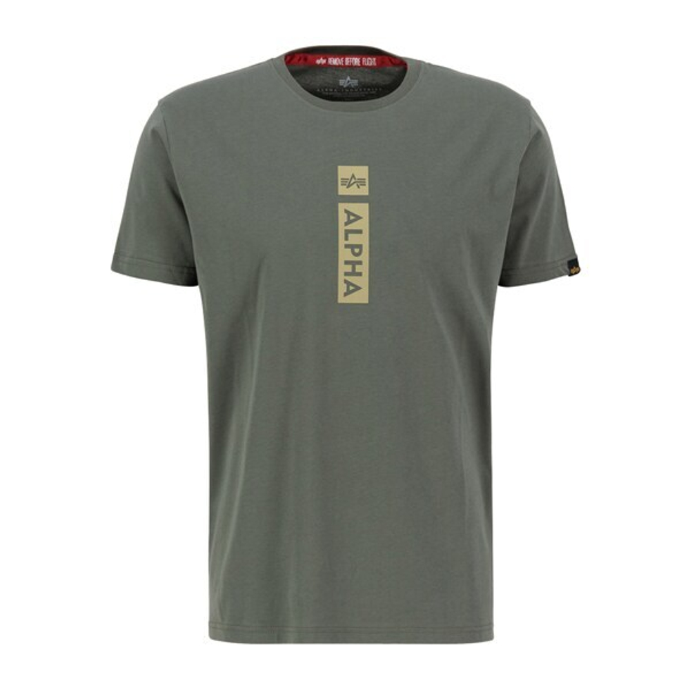 Футболка Alpha Industries T-Shirt Alpha PP dark olive