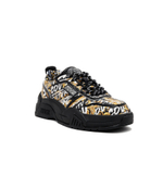кожаные кроссовки Versace Jeans Couture - желтый(73VA3SF2ZP149)