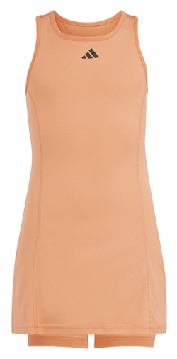 Платье для девочки теннисное Adidas Girls Club Tennis Dress - Оранжевый