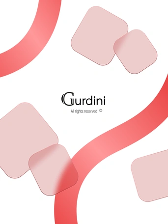 Чехол книжка для iPad 7/8/9 10,2"Gurdini Slim Case полиуретановый красный