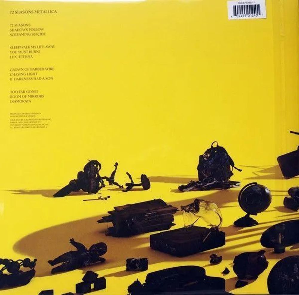 Metallica - 72 Seasons (2LP) Gatefold Металлика