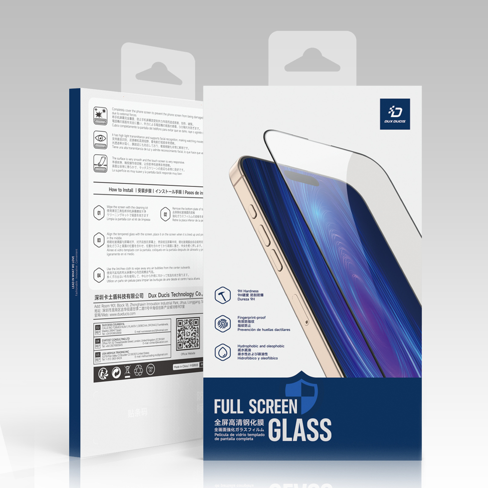 Закаленное стекло на экран для смартфона ZTE nubia Red Magic 10 Air, серия 2.5D HD Screen Protector от Dux Ducis