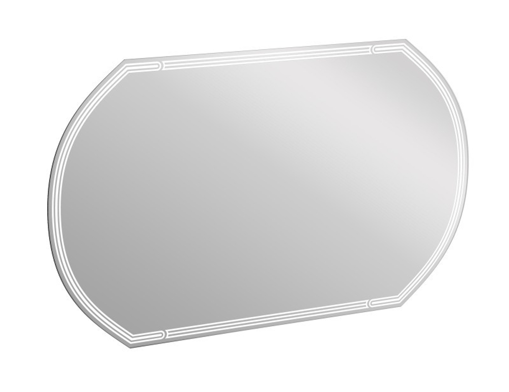 ЗЕРКАЛО LED 090 DESIGN 120X70 С ПОДСВЕТКОЙ С АНТИЗАПОТЕВАНИЕМ ОВАЛЬНОЕ