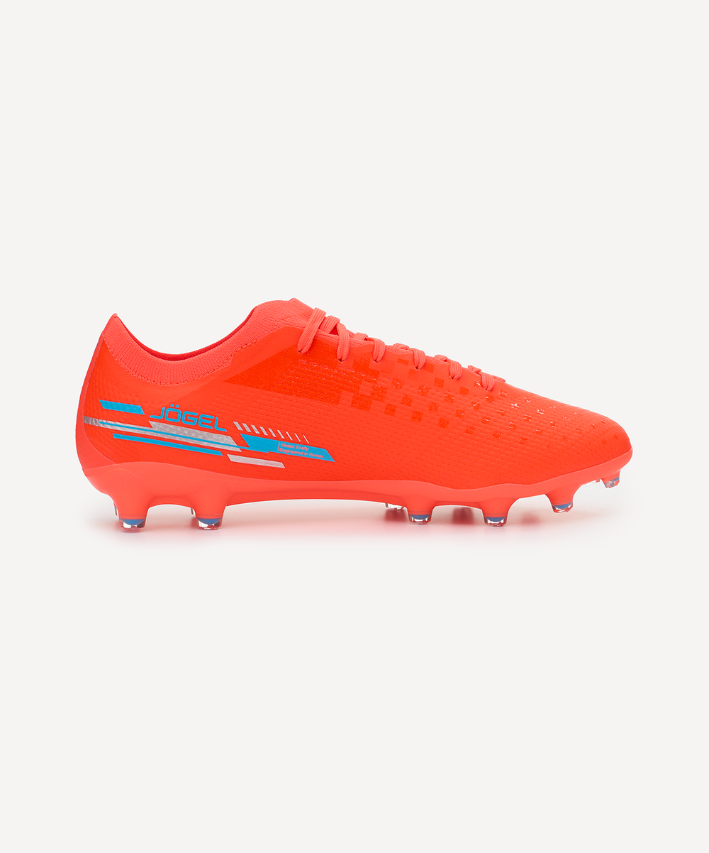 Бутсы футбольные Jogel Evofly FG PRO coral, коралловый