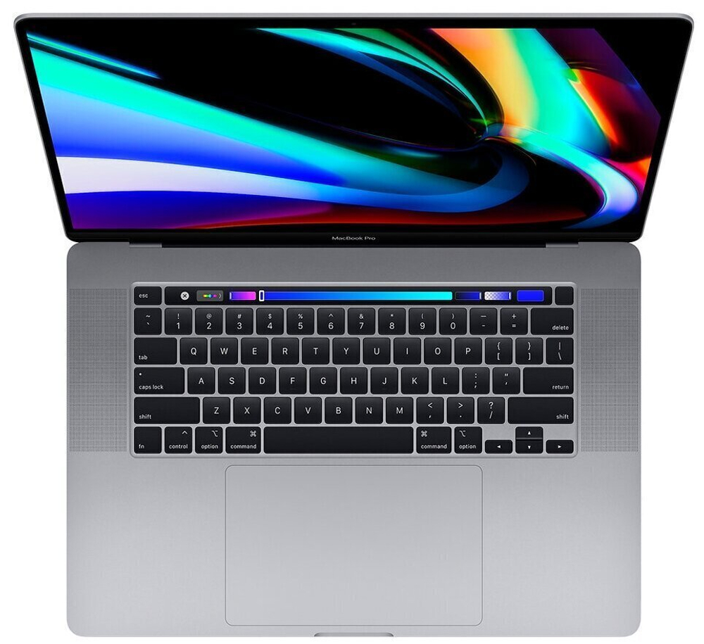 Ноутбук Apple MacBook Pro 16" A2141 (MVVK2RU/A) /Intel Core i9 9880H 2.3 ГГц/RAM 16GB/SSD 1024GB/Radeon Pro 5500M - 4 ГБ/3072*1920/Sonoma/Mac Os/Подсветка кл-ры: Да/серый. Состояние: B1