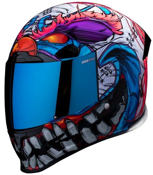 Купить Мотошлем Интеграл Icon Airframe Pro Krazy Klown 2 / Микс