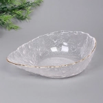 Салатник стеклянный «ICE CRYSTAL» 19,5см прозрачный